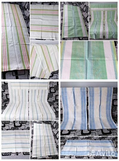 Кухонные,льняные Полотенца,новые,из СССР-13 штук