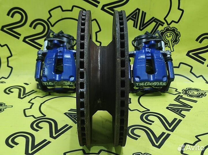 Комплект тормозов задний Volkswagen Passat Cc