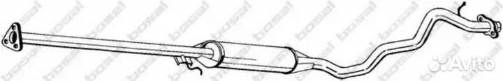 Bosal 292-197 Резонатор