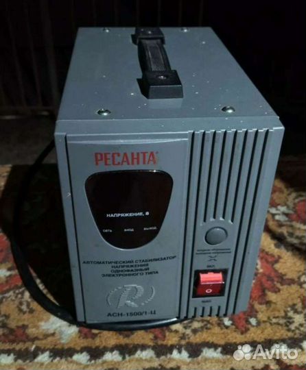 Стабилизатор Ресанта 1,5 кв