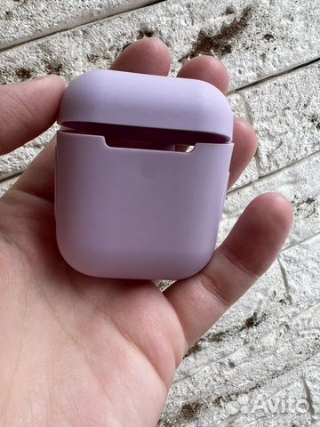 Чехол силиконовый для наушников Airpods 1
