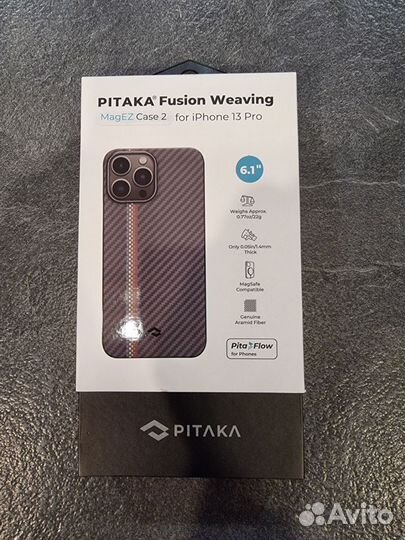 Чехол Pitaka fusion weaving iPhone 13 pro новый