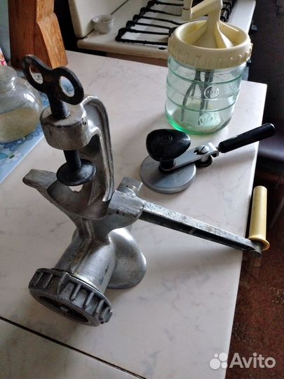 Мясорубка СССР закаточная машинка СССР миксер