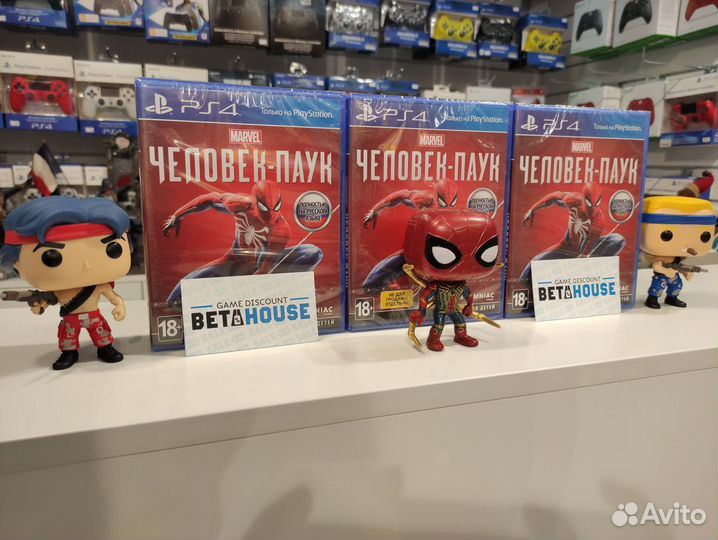 Человек Паук + наушники Samsung в подарок - PS4