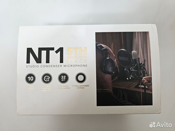 Студийный микрофон Rode NT1 5th Generation Black