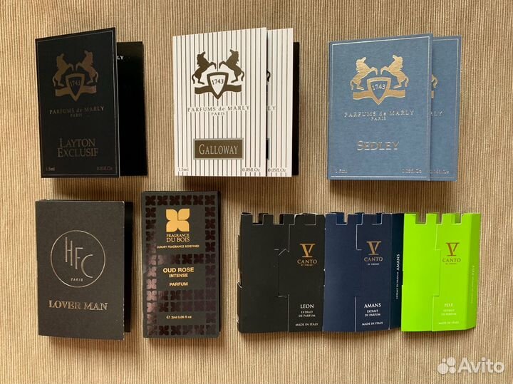 Пробники Parfums de Marly, HFC, V canto