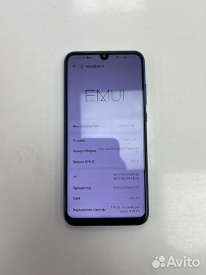 HONOR 10i, 4/128 ГБ