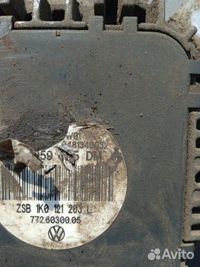 Вентилятор охлаждения радиатора Seat Leon