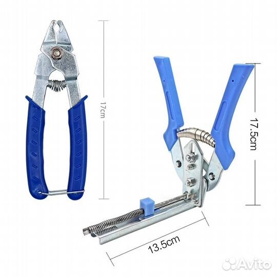 Клипсаторы и скобы к ним