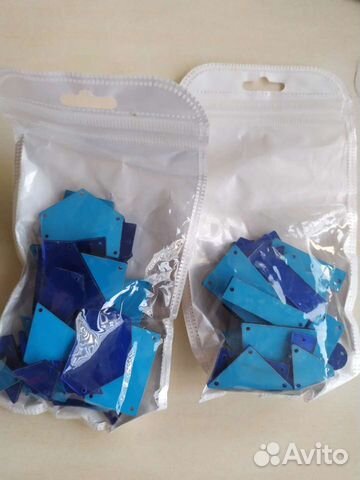 Стразы. Зеркала акриловые пришивные