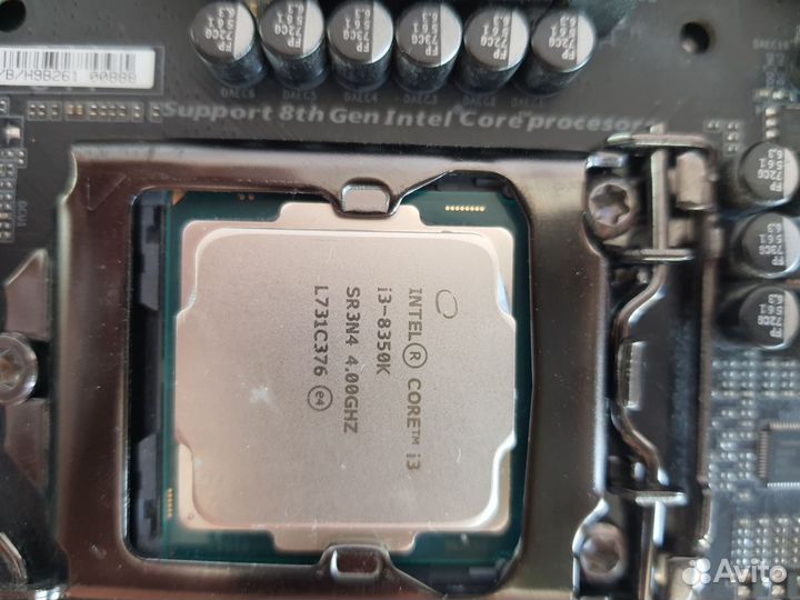 Процессор intel core I3 8350k