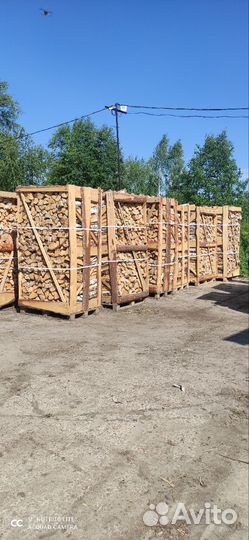 Дрова березовые колотые