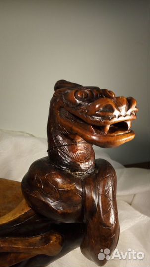 Дракон из массива липы