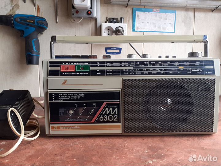 Магнитола Радиотехника мл-6302