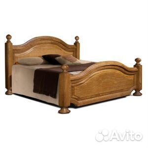 Кровать б/у из массива дуба