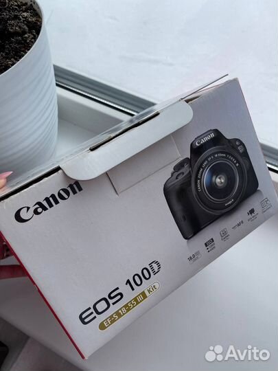 Фотоаппарат canon 100d