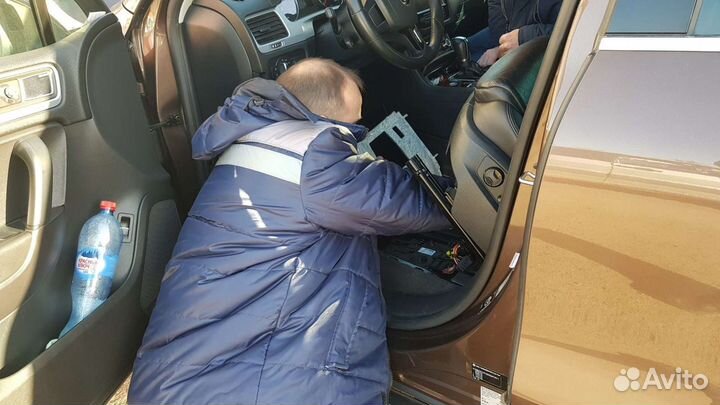 Аккумулятор на Volkswagen Tuareg с заменой