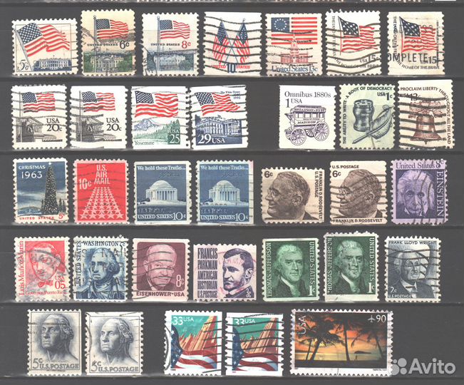 США, USA (почтовые марки) #27