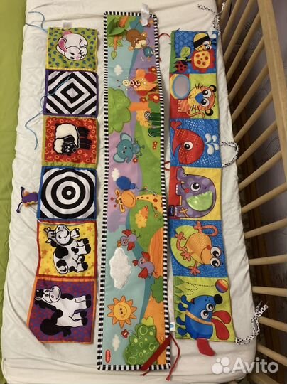 Книжка раскладушка мягкая tiny love