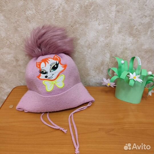 Шапка зимняя для девочки