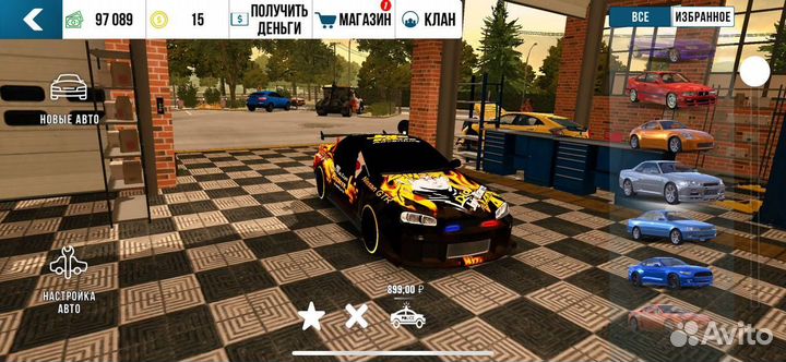 Винилы в car parking