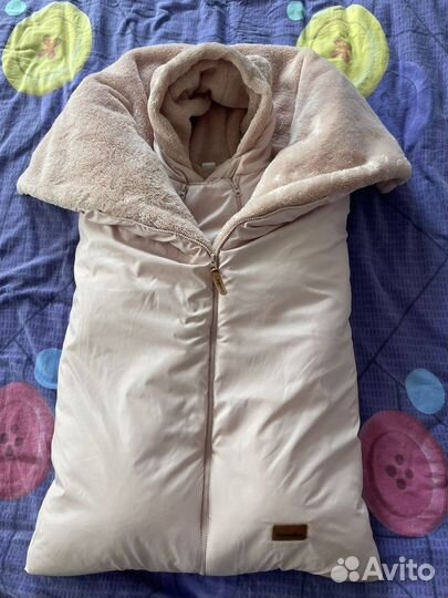 Конверт на выписку для девочки осень