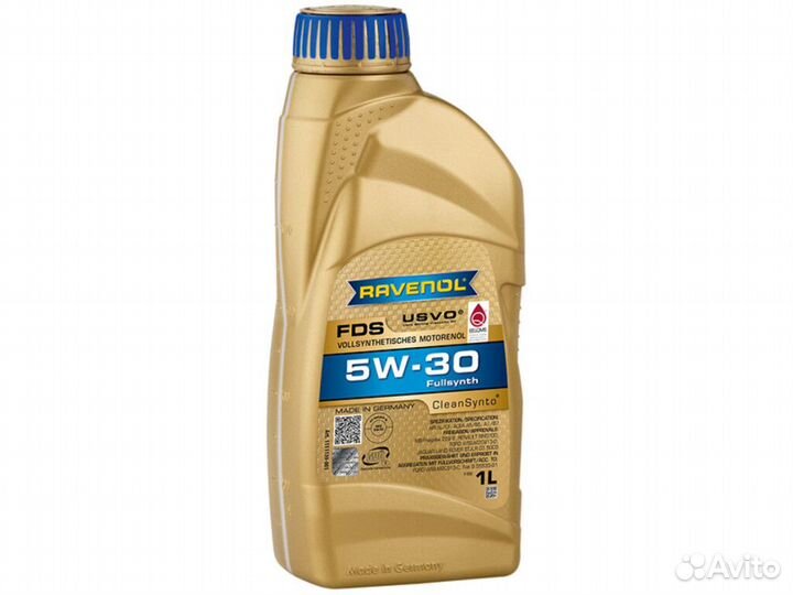 Моторное масло Ravenol FDS 5W-30 синтетическое 1 л