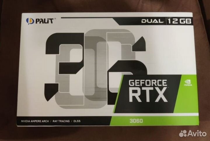 Видеокарта Palit nvidia GeForce RTX 3060 dual OC