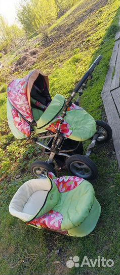Детская коляска 2 в 1 трансформер