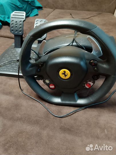 Игровой руль thrustmaster ferrari 458