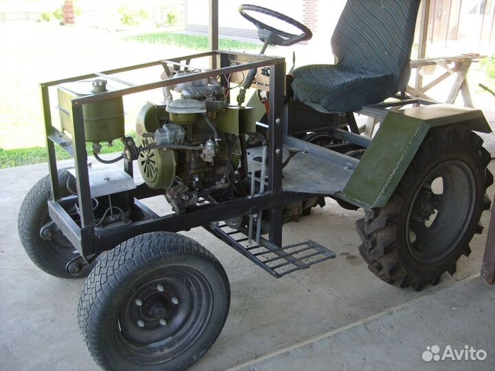 Самодельный трактор