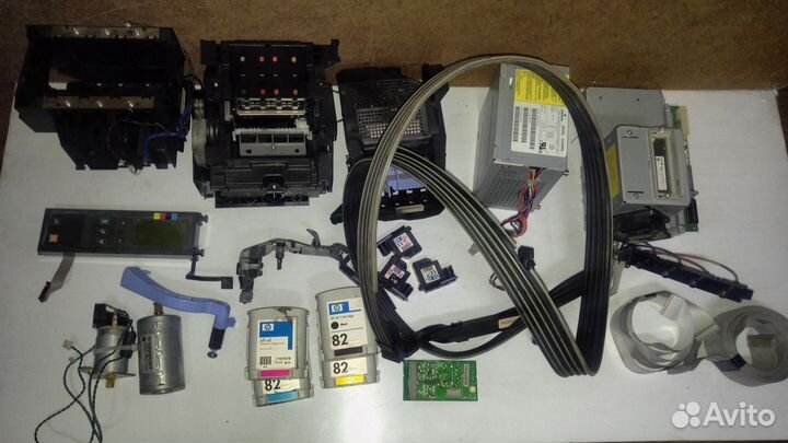 HP DesignJet 510 в разборе