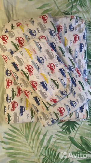 Комплект детский одеяло+ подушка + постельное