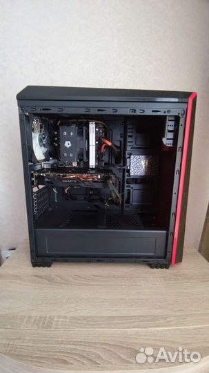 Игровой пк I3 12100F/RX580-8GB/RAM 16 DDR4/SSD/HDD