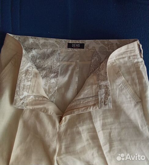 Хлопковые брюки мужские