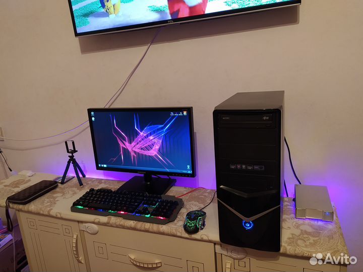 Игровой компьютер сборе