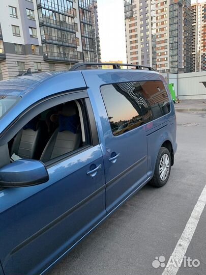 Рейлинги для Caddy Maxi 4-ёхопорные чёрные