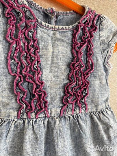 Платье в садик для девочки 92