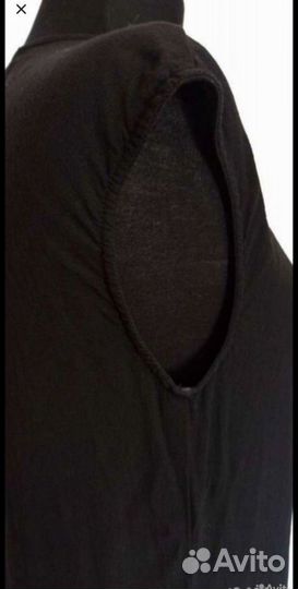 Платье Stefanel 46 чёрное прямое