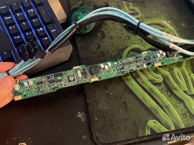 Обьединительная плата SATA ддя сервера