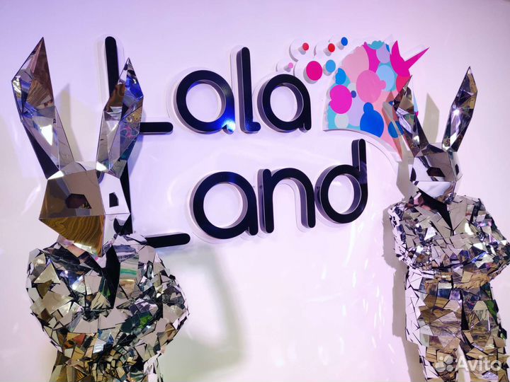 Зеркальные маски, костюмы для аниматоров, gogo