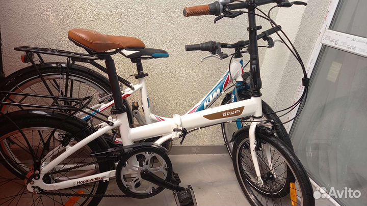 Складной и подростковый велосипеды 7 ск планетарка