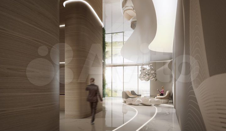 1-к. апартаменты, 64,7 м², 13/29 эт.