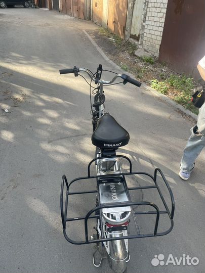 Электровелосипед колхозник minako v.8 pro