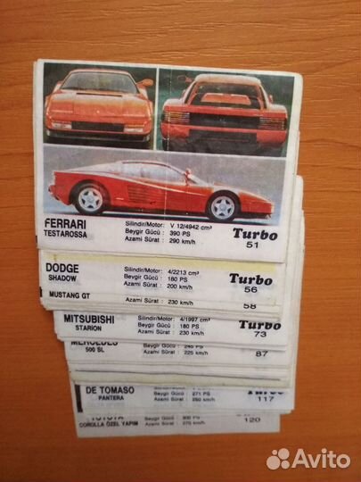 Turbo Kent black 51-120 полная серия и поштучно