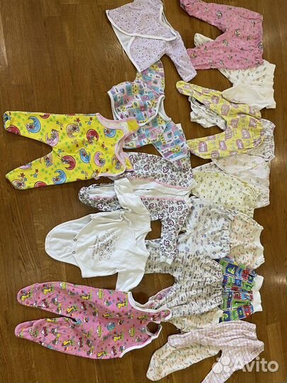 Детские вещи с рождения