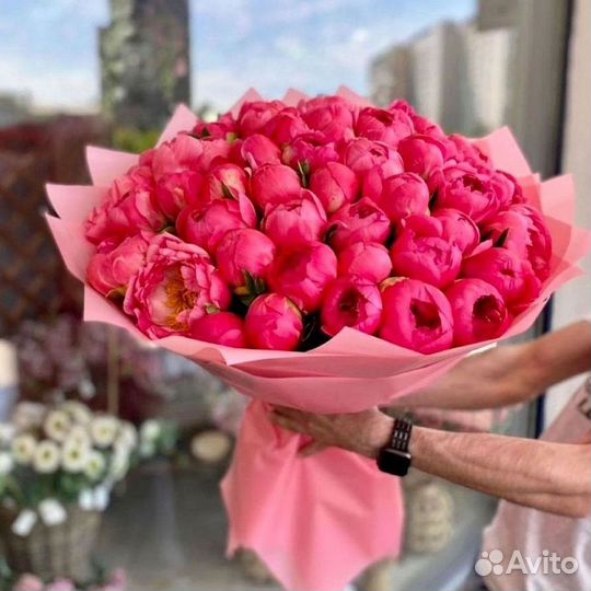 Пионы Букет пионов