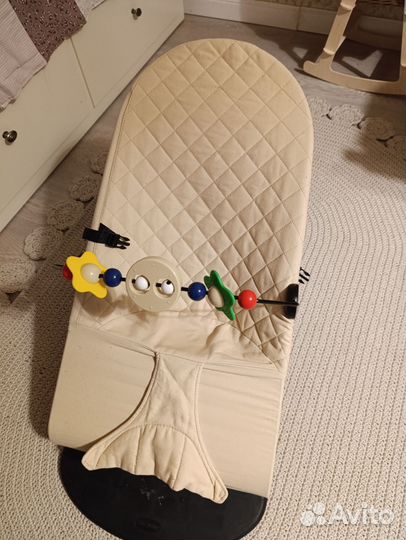 Шезлонг для новорожденных бу