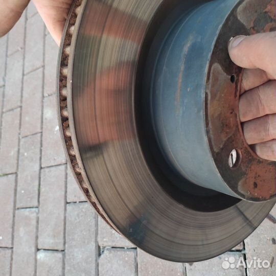 Тормозные диски toyota land cruiser 200 передние