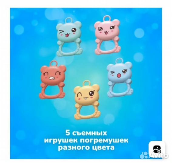 Музыкальный развивающий коврик с пианино